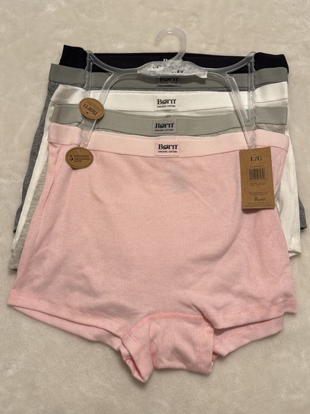 Born organics underwear